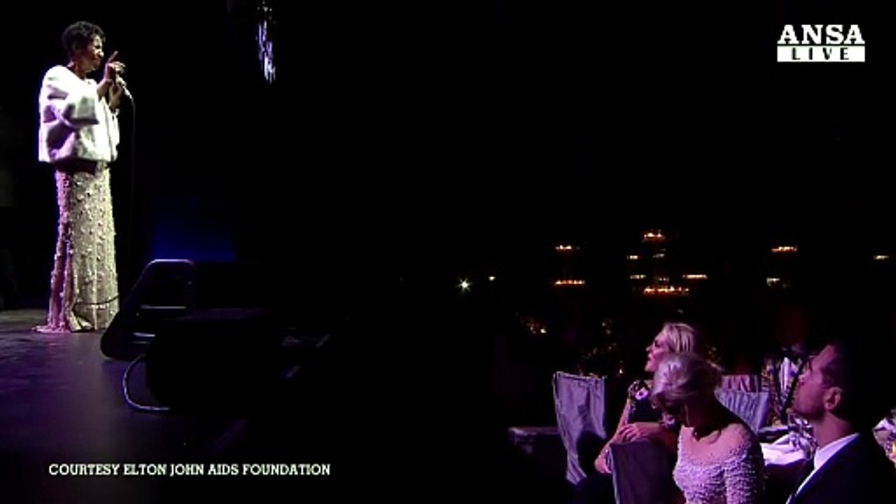 Aretha, l'ultima esibizione