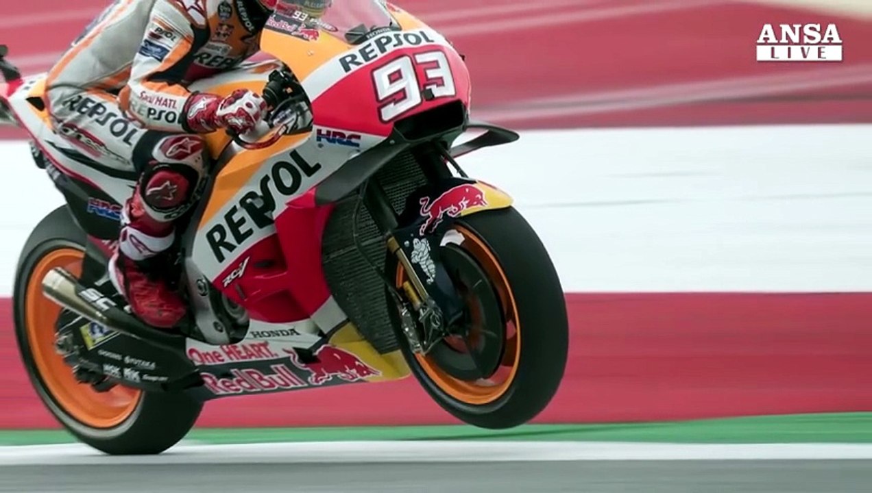 Pole per Marquez nel Gp d'Austria