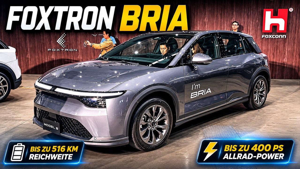 2026 Foxtron Bria: 400 PS und Exportpläne weltweit