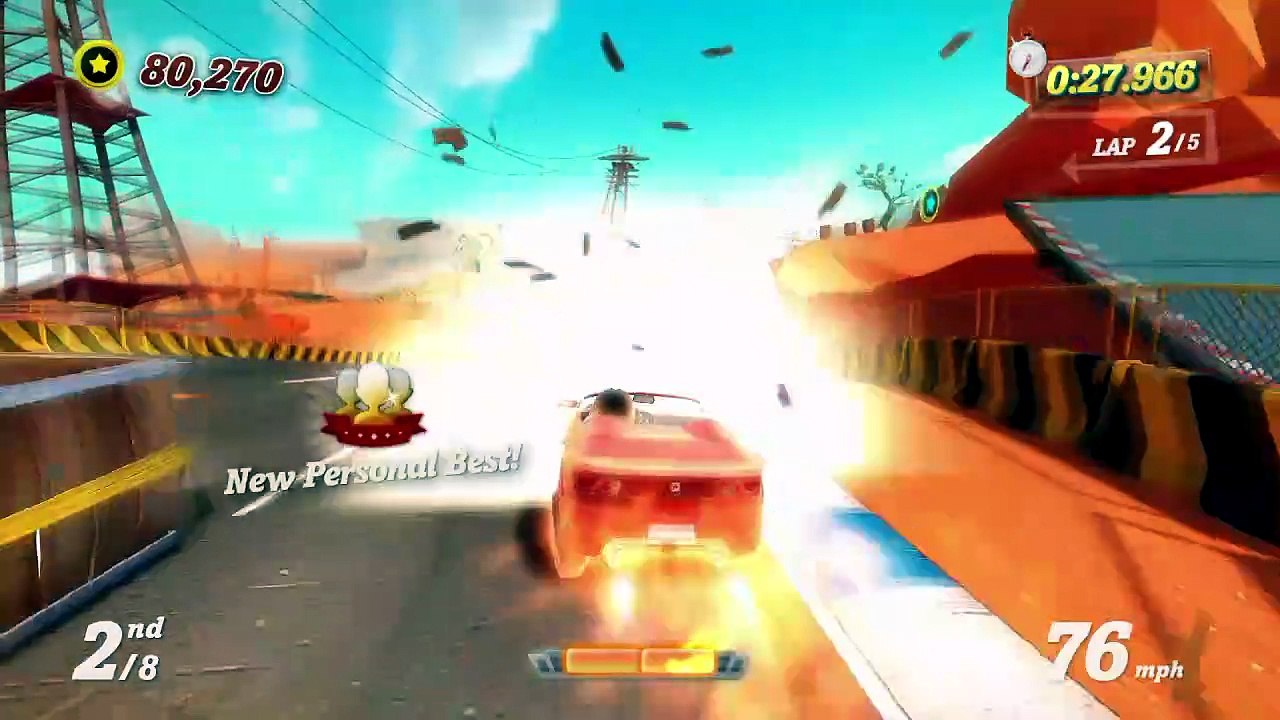 A Fun Five Lap Race (Joy Ride Turbo)
