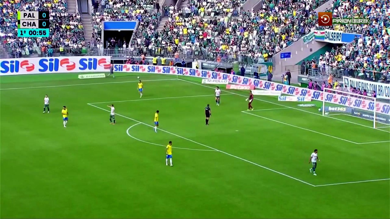 Palmeiras x Chapecoense (Campeonato Brasileiro 2026 18ª rodada) 1° tempo