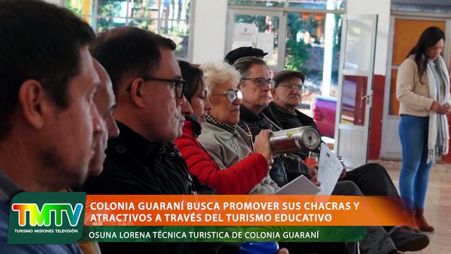 Colonia Guaraní busca promover sus chacras y atractivos a través del turismo educativo