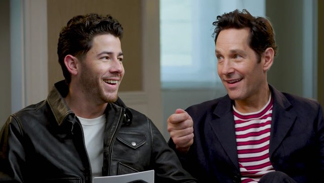 Paul Rudd & Nick Jonas Interview Each Other