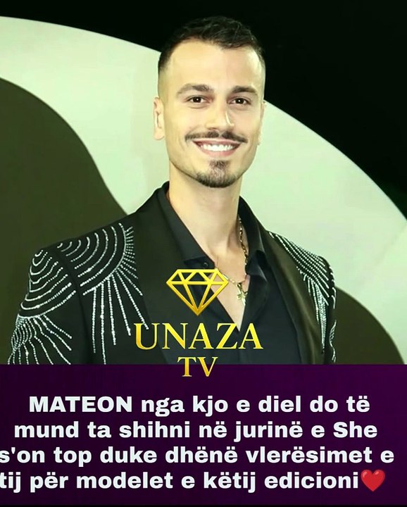 🔵Përgatituni: MATEON nga kjo e diel do të mund ta shihni në jurinë e She s'on top duke dhënë vlerësimet e tij për modelet e këtij edicioni❤