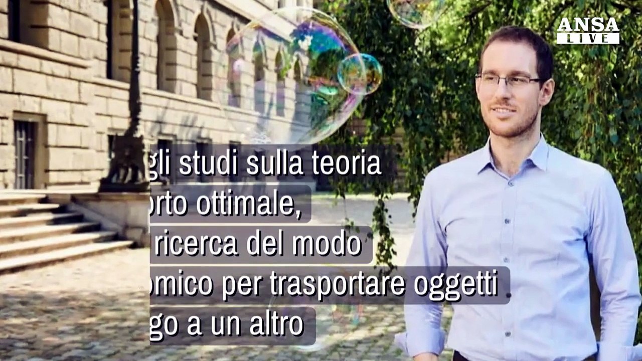 A un 34enne italiano il "Nobel" della matematica