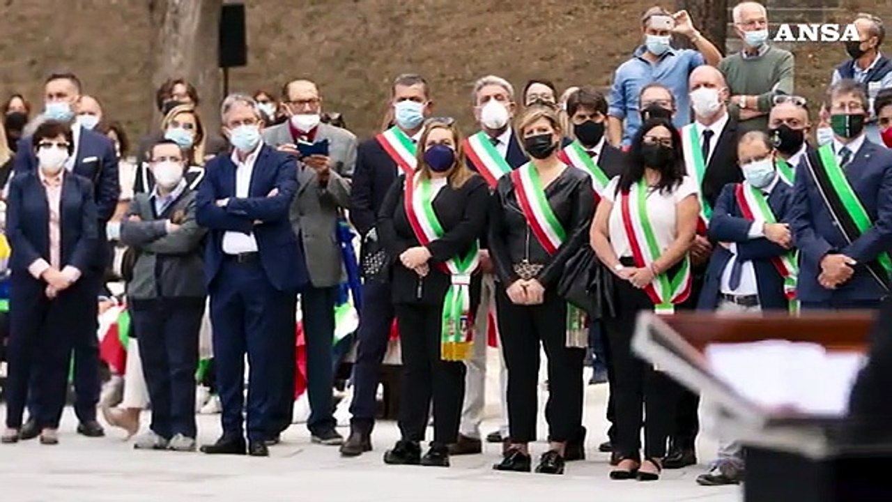 Draghi in Abruzzo: "1,78 miliardi di euro per la ricostruzione dal Pnrr"