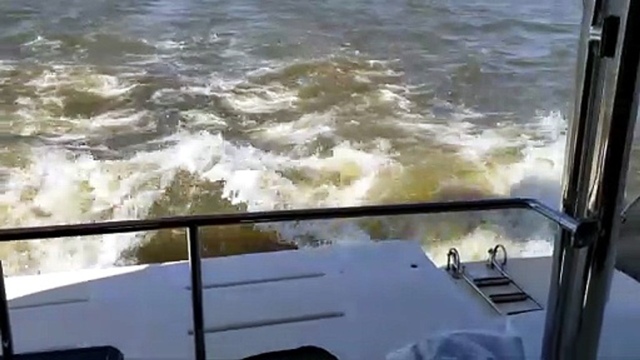 Luxury Motor Catamaran for Sale - Aquila 48 Sound at speed