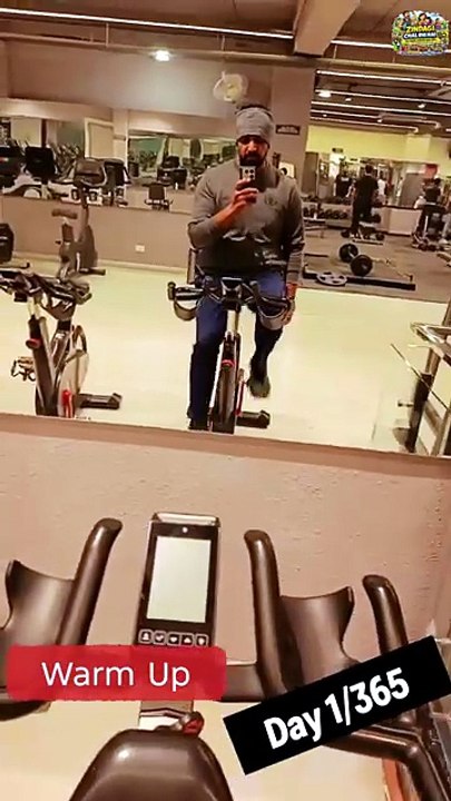 Day 1/365 (GYM) 🏋️💪 | A Beginning | Zindagi Chal Rhi Hai