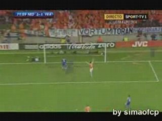 Pays Bas 3-1 France but Robben