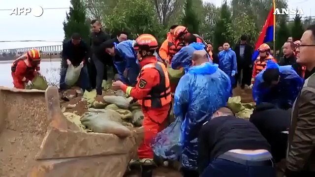 Alluvioni in Cina, 120 mila persone evacuate nella regione di Shanxi