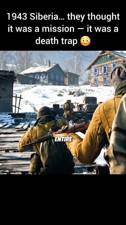 1943 Siberia… they thought it was a mission — it was a death trap 😳