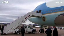 Cop26, Biden e' atterrato all'aeroporto di Edimburgo