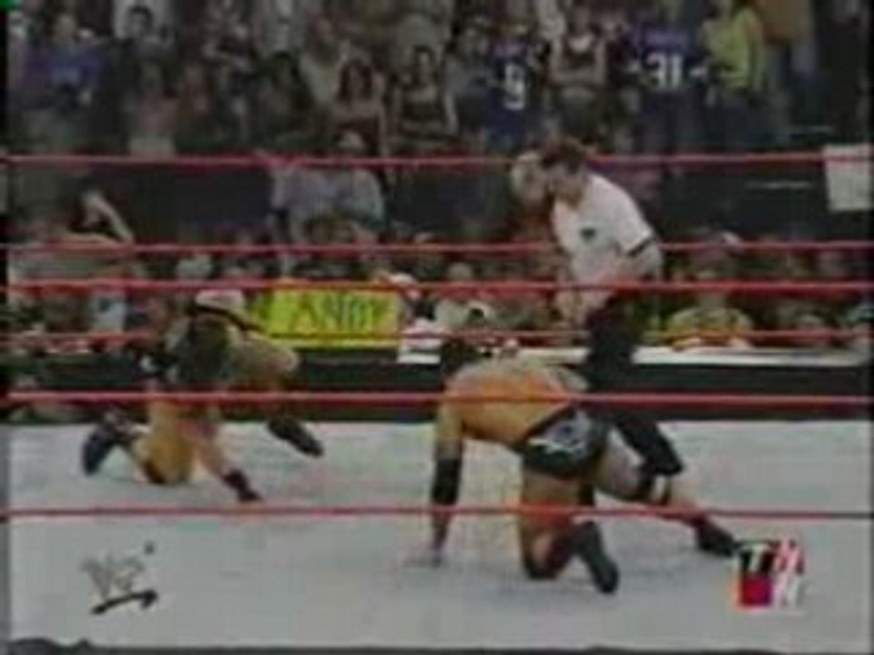 The Rock vs Rhyno wcw title