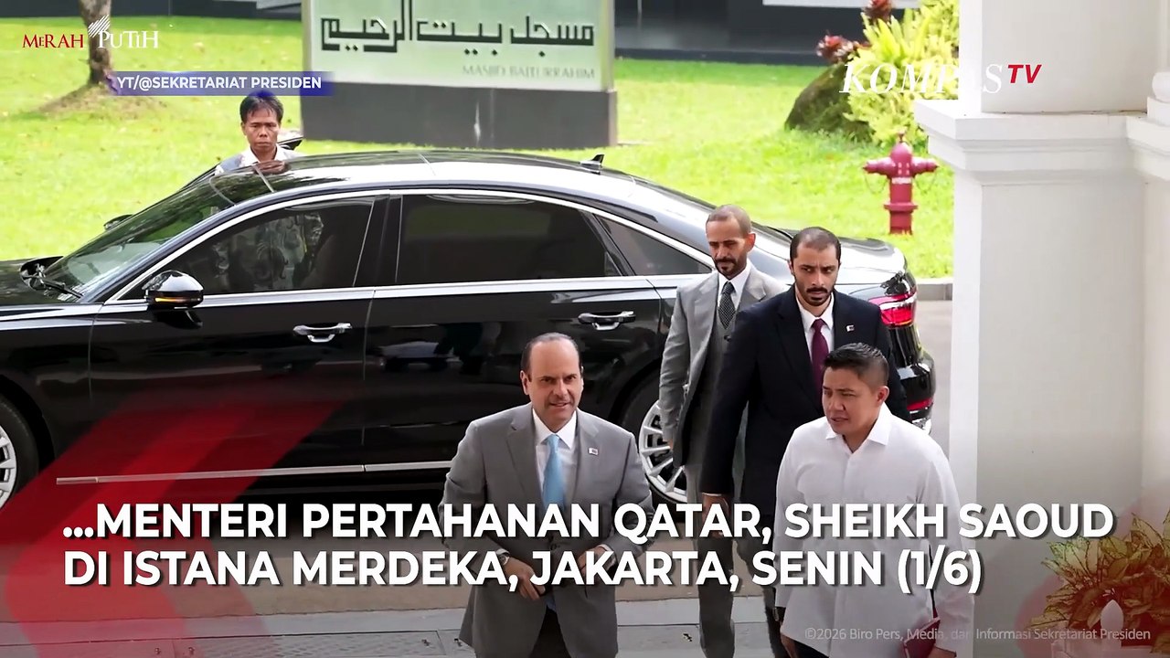 Pertemuan Prabowo dengan Wakil PM Sekaligus Menhan Qatar Sheikh Saoud di Istana, Bahas Apa?