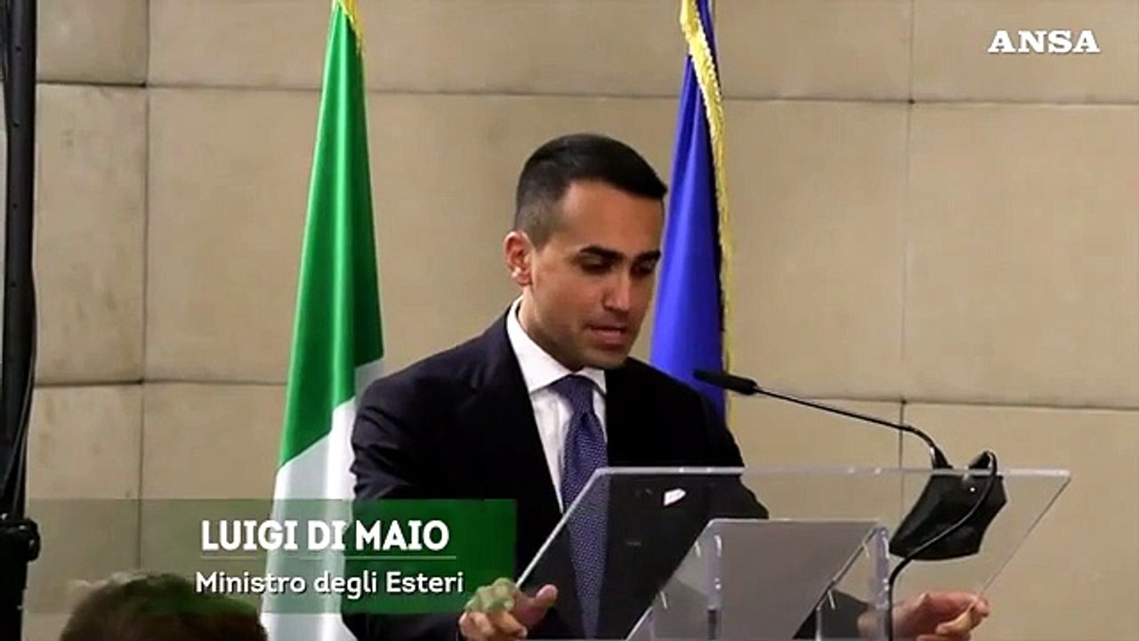 Di Maio: "I nostri missionari danno lustro all'Italia, colpiti per il loro lavoro"