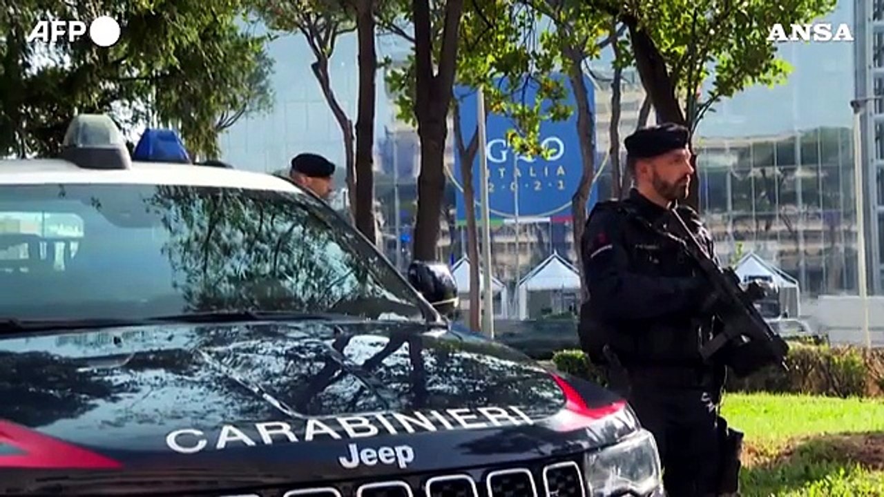 G20, Roma blindata per il vertice: ingenti le misure di sicurezza