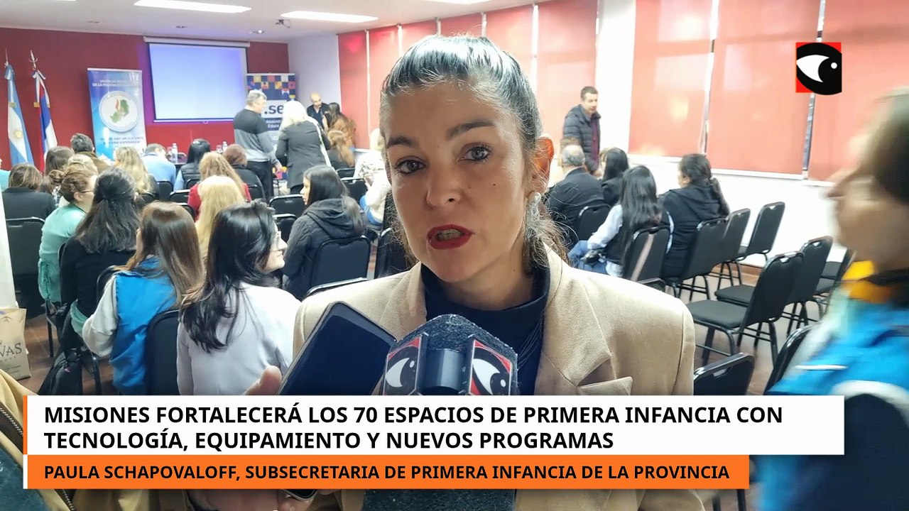 Misiones fortalecerá 70 espacios de primera infancia con tecnología, equipamiento y nuevos programas
