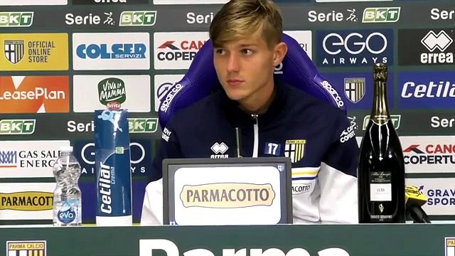 Adrian Benedyczak al termine di Parma-Vicenza: Mi sento bene, questa vittoria è importante. Sto lavorando duramente