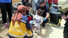 Kocaeli'nde yürekler ağza geldi: Bebek yanmaktan son anda kurtuldu!