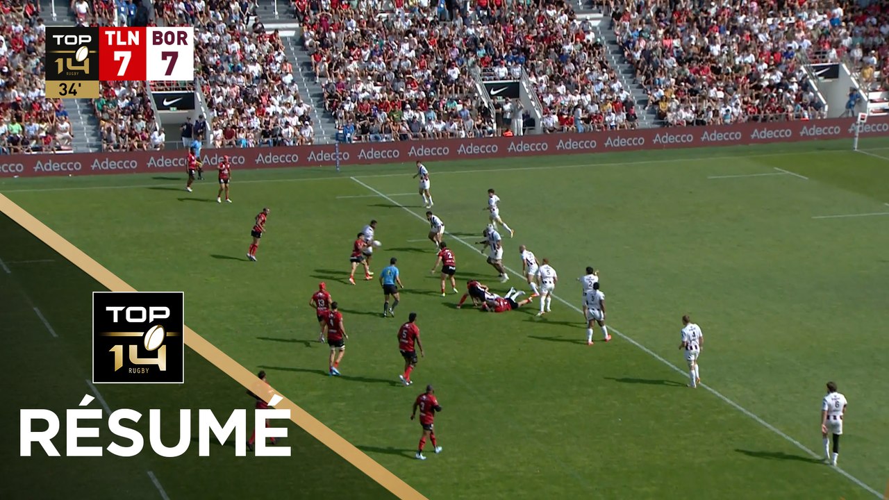 TOP 14 Saison 2025-2026 J25 - Résumé RC Toulon - Union Bordeaux-Bègles