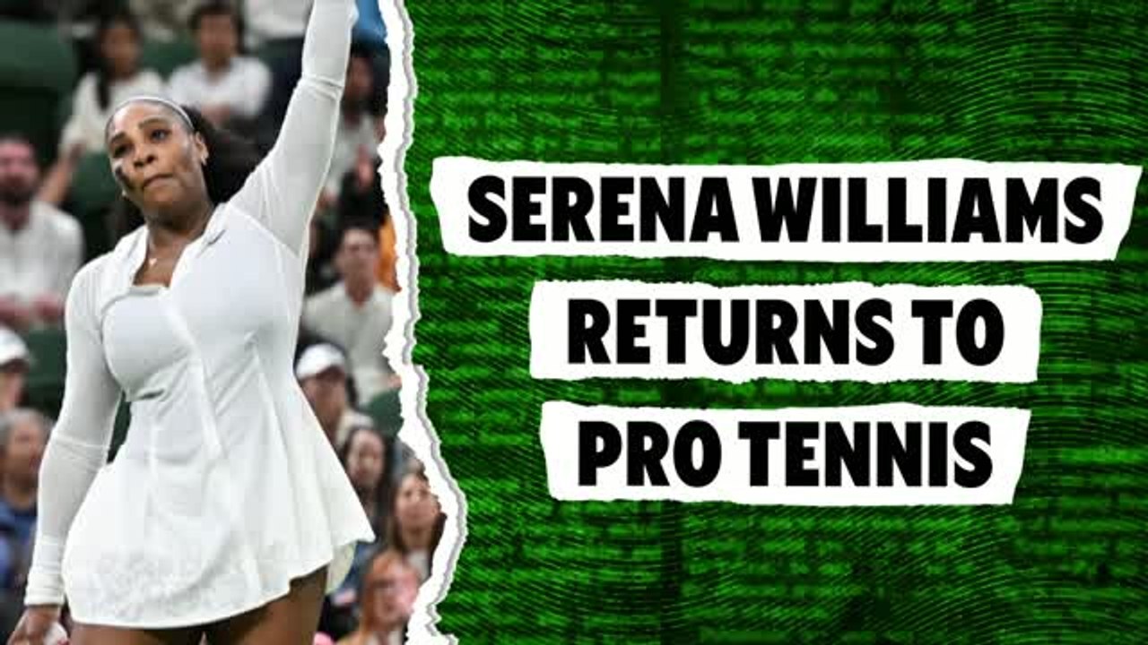 Serena Williams returns to professional tennis