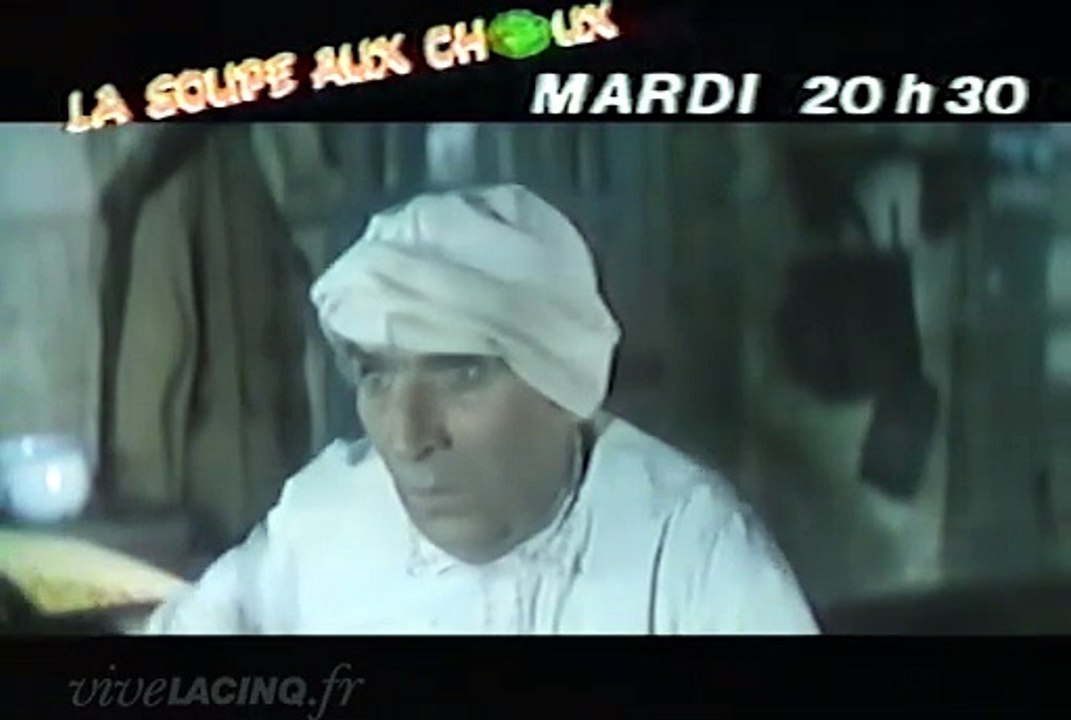 La 5 1987 Extrait Film "La Soupe aux Choux" ave...