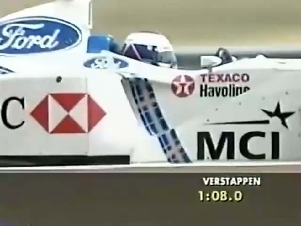 F1 – Jos Verstappen (Stewart Ford V10) lap in qualifying – Hungary 1998