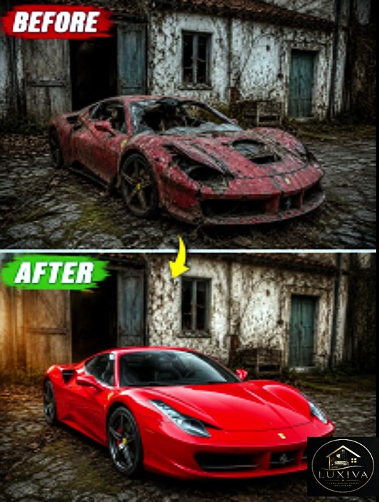From Scrap Yard To Ferrari Legend! 🤯