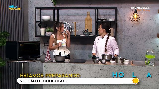 Receta Volcán de chocolate, perfecta para toda ocasión [Hola Medallo] Telemedellín