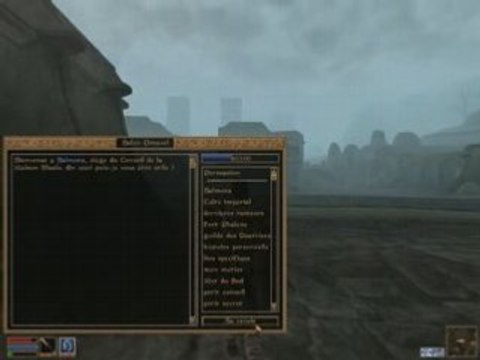 Walkthrough morrowind com. francais: PARTIE 3