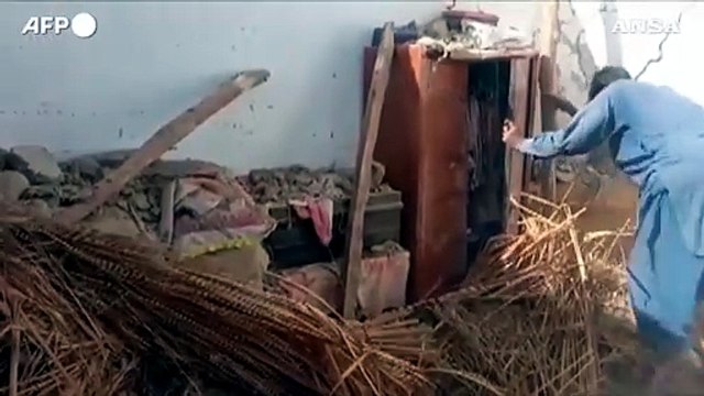 Terremoto in Pakistan, le abitazioni distrutte dal sisma