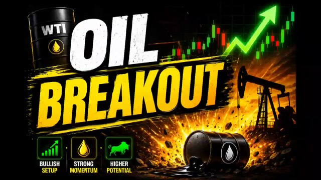 WTI Crude Oil H1 Breakout Strategy! 🚀 (Institutional SMC Analysis)