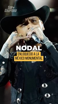 Christian Nodal triunfa en La México junto a Gera MX y Ángela Aguilar