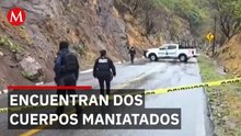 Localizan a dos hombres sin vida cerca de Tixtla, Guerrero