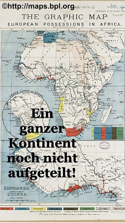 Afrikas Kuchen 🎤 Wer bekommt das größte Stück?