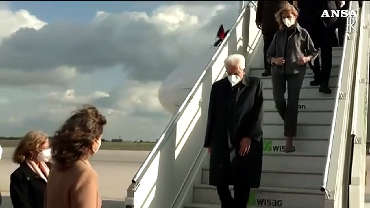 Mattarella a Berlino, incontra Steinmeier e Merkel