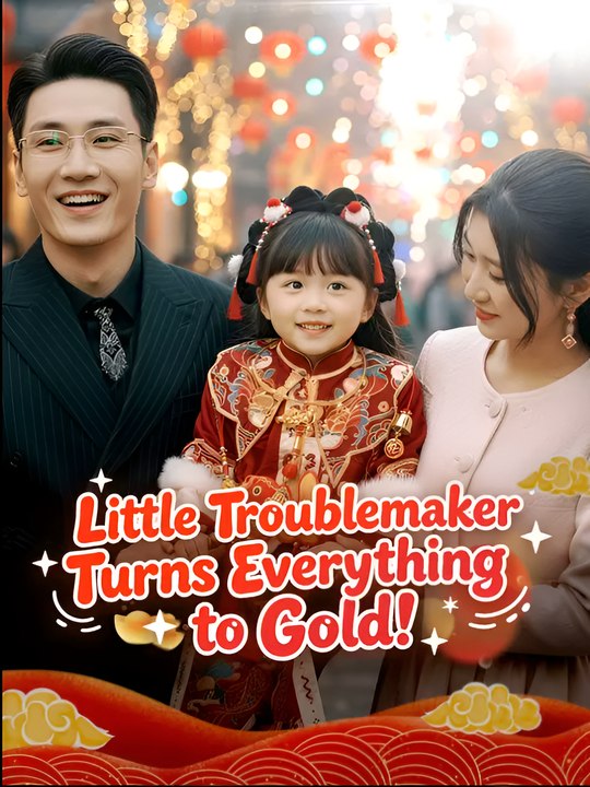 Little Troublemaker Turns Everything To Gold