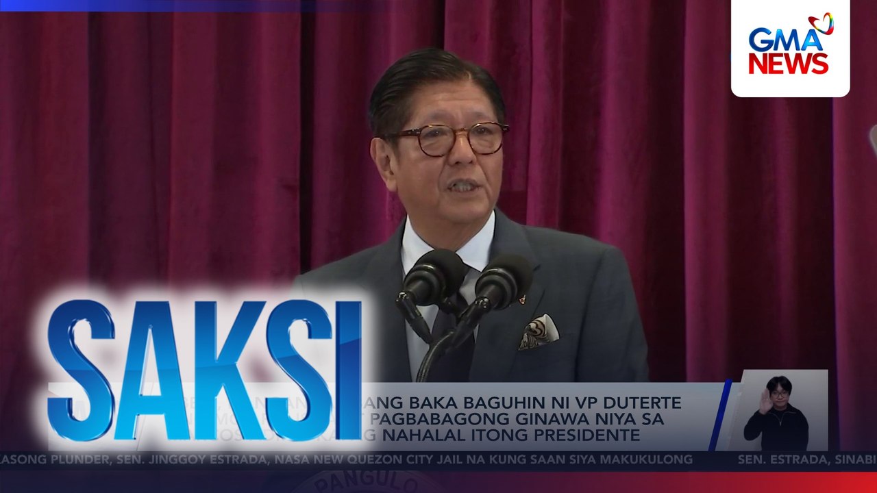 PBBM, nangangambang baka baguhin ni VP Duterte ang mga polisiya at pagbabagong ginawa niya sa Marcos admin kapag nahalal itong presidente | Saksi
