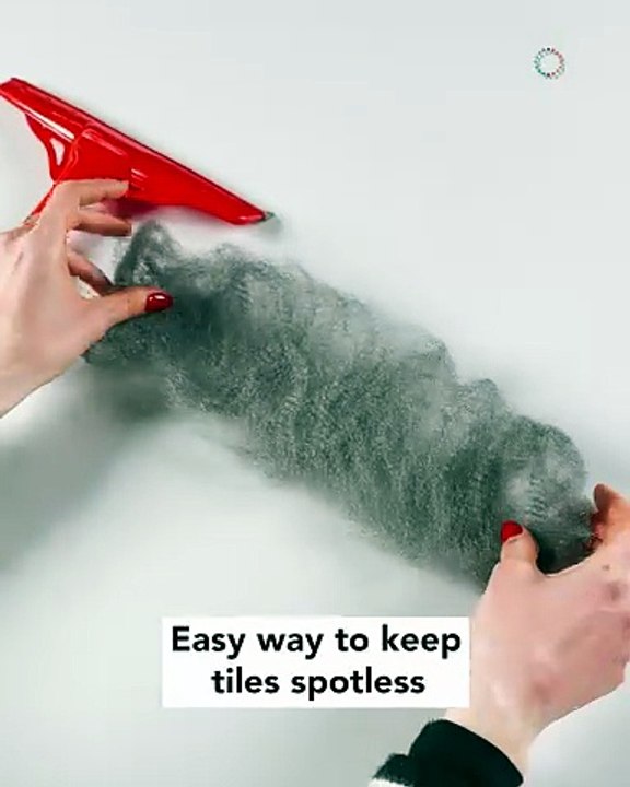 Easy way to keep tiles spotless