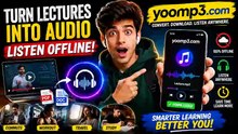 AI Converts Lectures Into Audio for Offline Learning