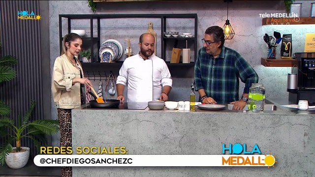 Receta de arroz con champiñones y pollo 🍗 [Hola Medallo] Telemedellín