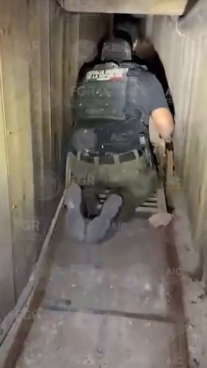 Secret tunnel leading from Tijuana to the U.S. discovered