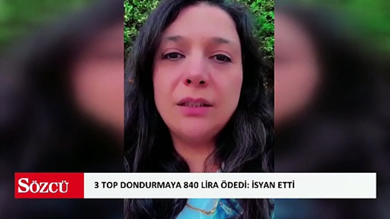 AVM'de 3 top dondurmaya 840 TL veren vatandaş isyan etti