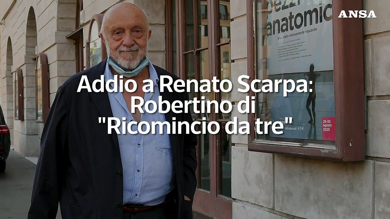 Addio a Renato Scarpa