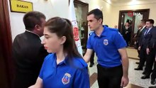 Bakan Gürlek, birim amirleri, Bakanlık ve HSK personeliyle bayramlaştı
