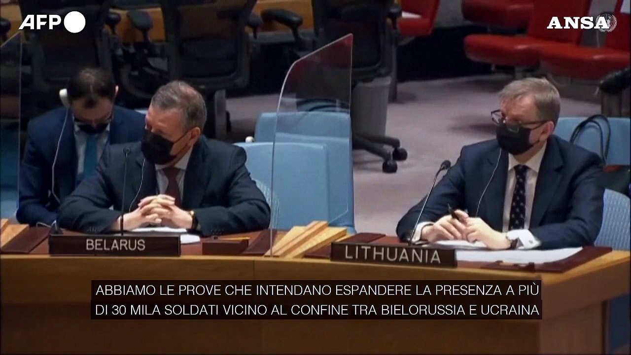 Ucraina: botta e risposta all' Onu di accuse tra Usa e Russia