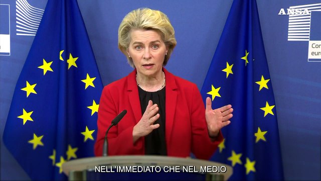 Ucraina, von der Leyen: Nuovo pacchetto di aiuti a Kiev da 1,2 miliardi