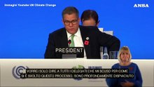 Cop26, il presidente Sharma quasi in lacrime: "Fondamentale proteggere il pacchetto"