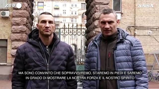 Ucraina, il sindaco di Kiev: Questa invasione e' una tragedia, resistiamo