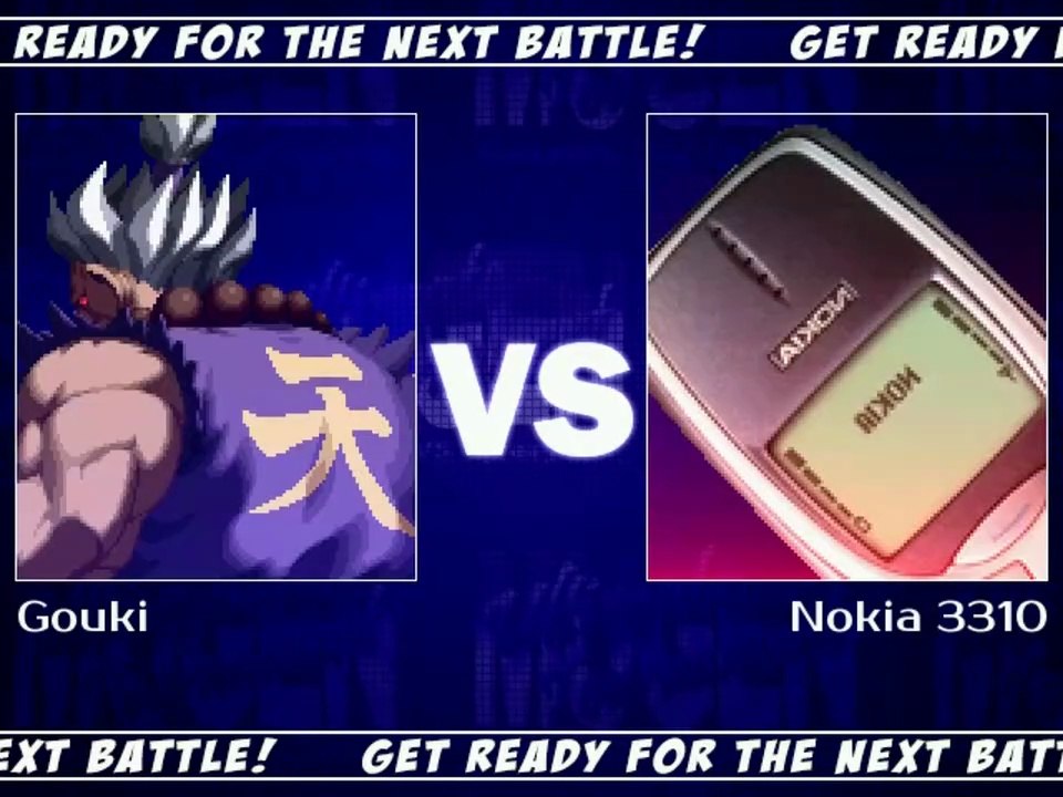 Gouki vs. Nokia 3310